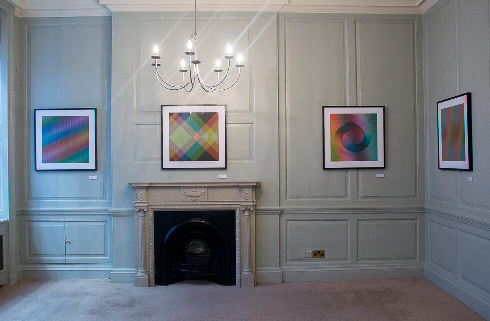 Conscientia — Cruz-Diez, colour additive work, ApertoArts