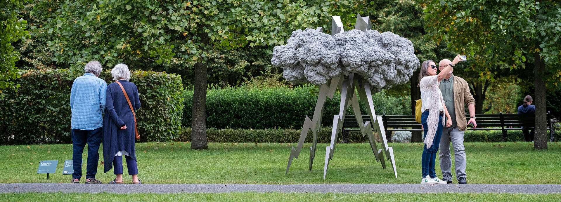Event Horizon by Stoyan Dechev — Frieze Sculpture 2021 Event Horizon by Stoyan Dechev — Frieze Sculpture 2021, Regent's Park London